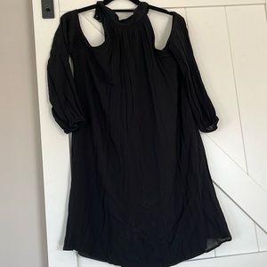 Black cutout dress